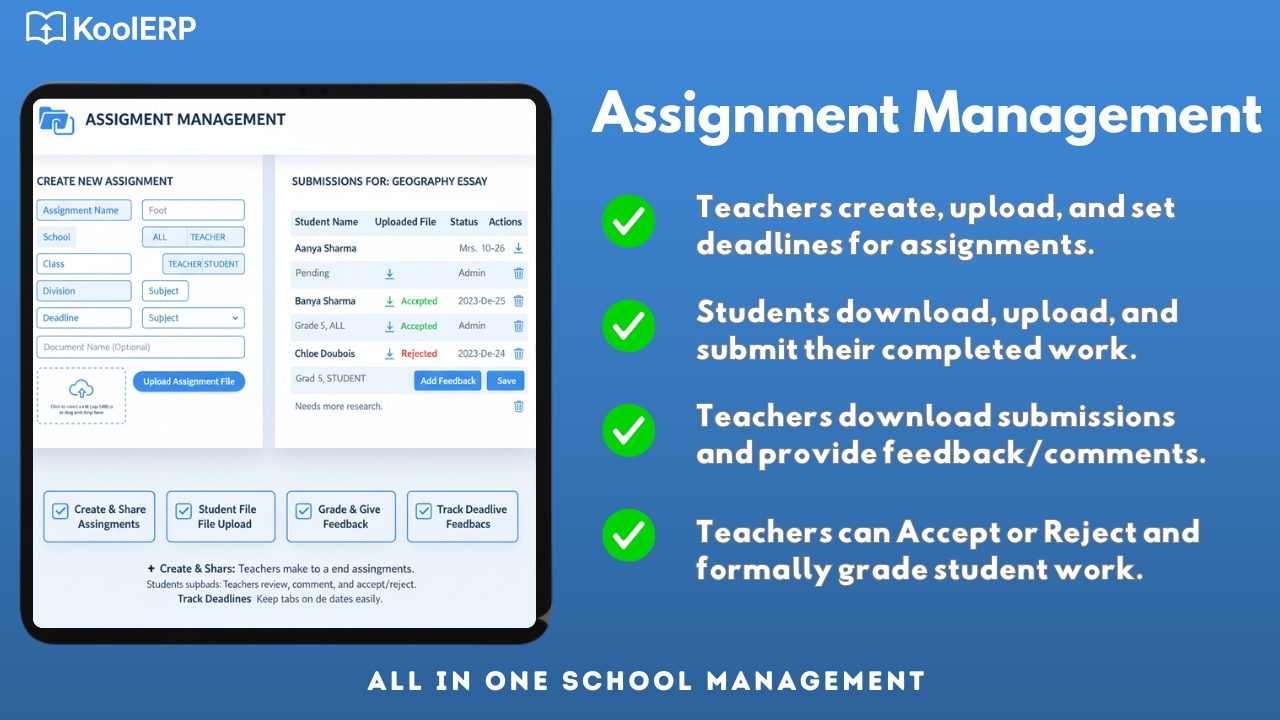 Assignments module